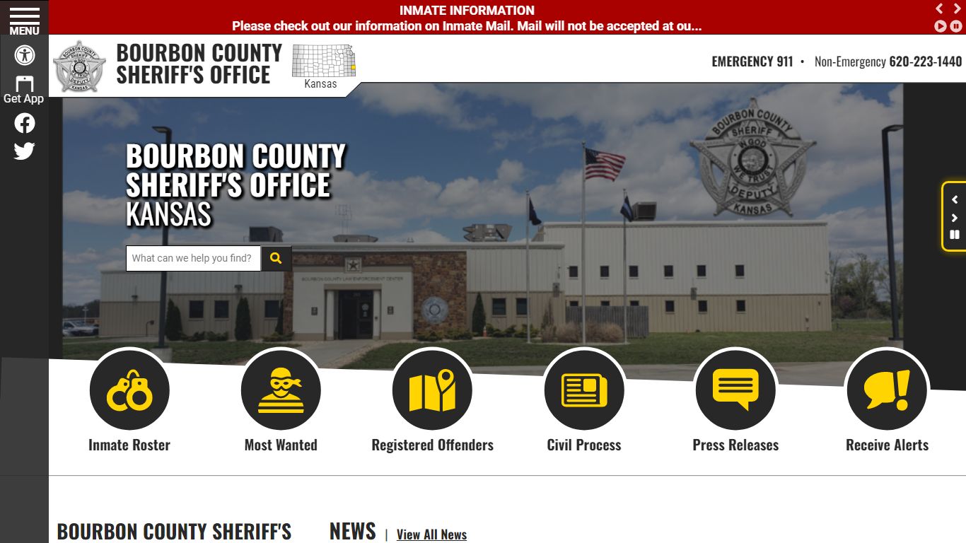 Inmate Roster - Released Inmates Booking Date Ascending - Bourbon ...